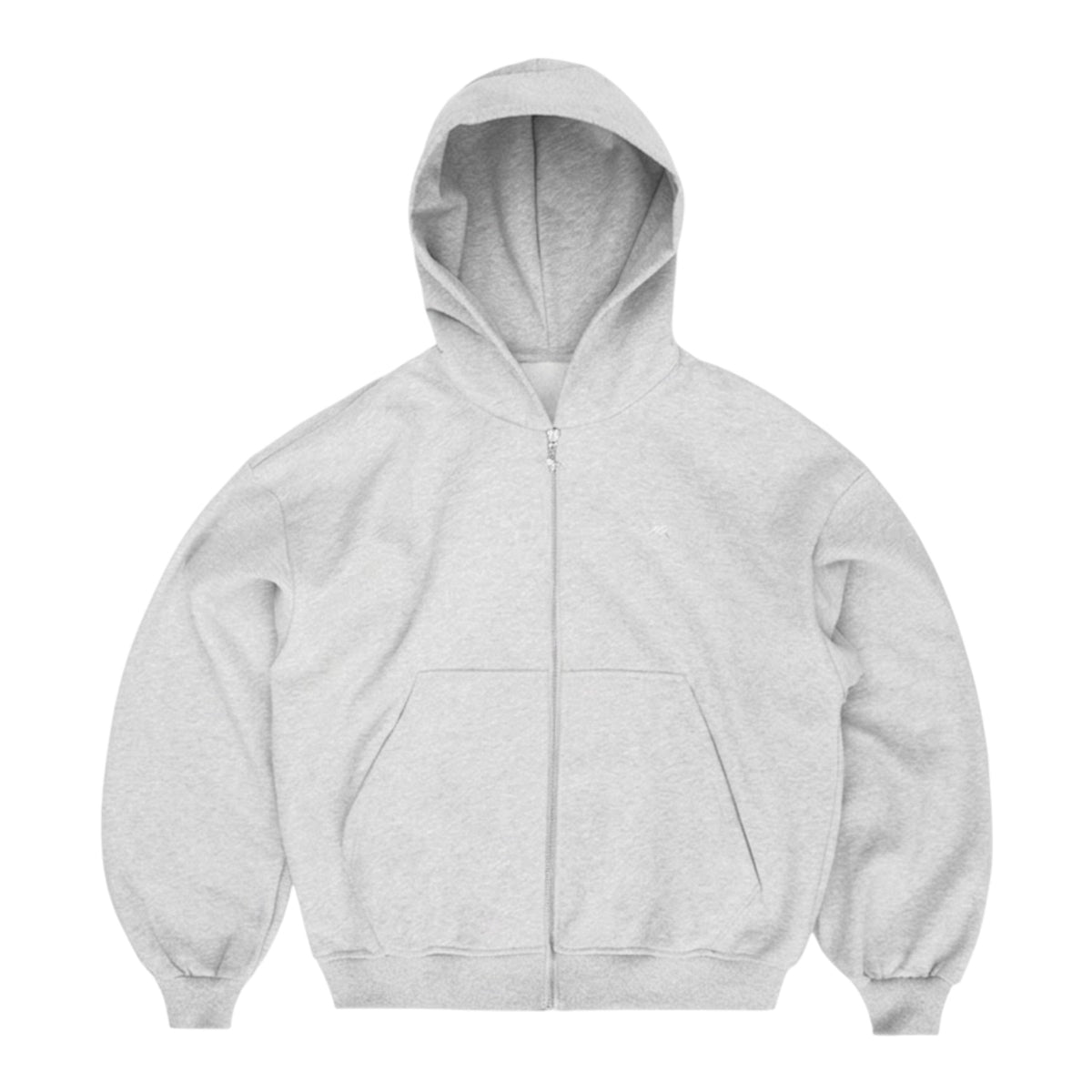 BASIC HOODIE ZIP (MELANGE)